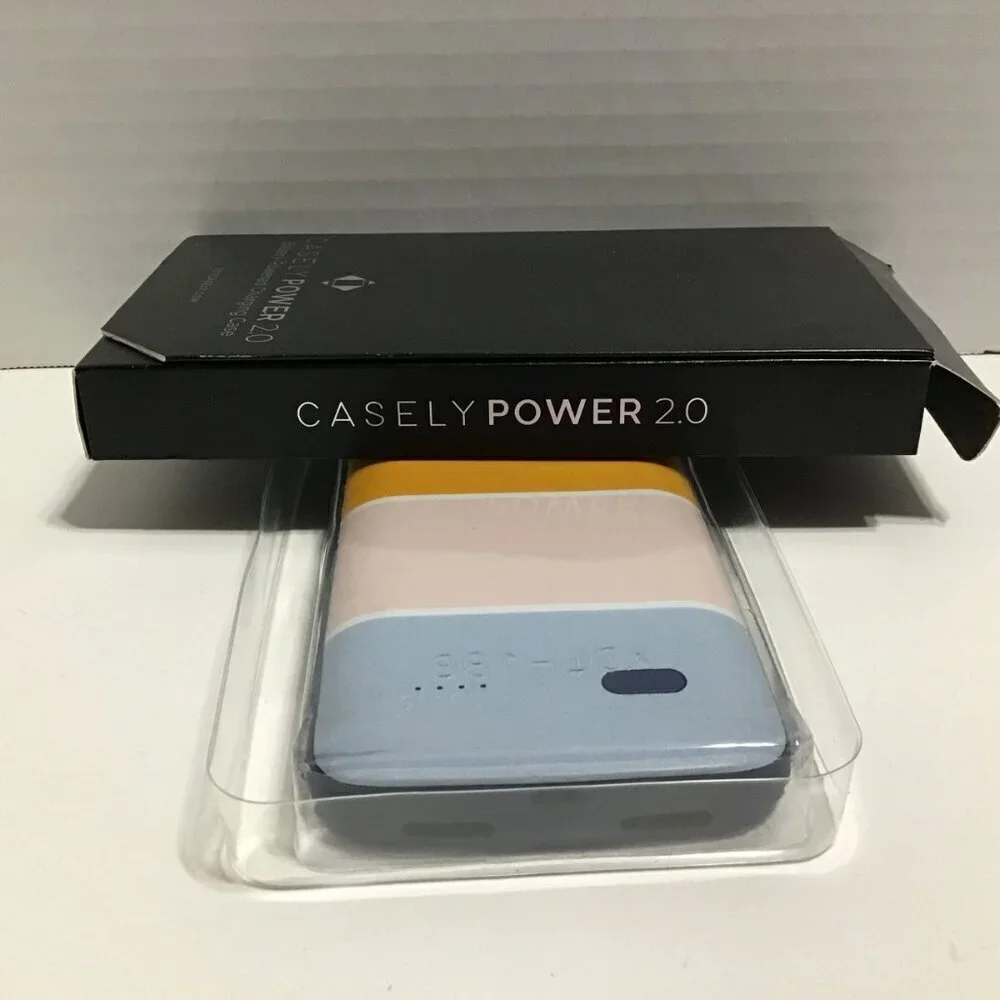 Casely Power 2.0 Battery Powered Charging Case - Multicolor‎